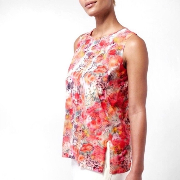 Athleta Tops - Athleta Zephyr Refined Tank - Pink Floral